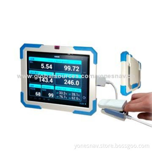 Non-invasive Blood Glucose Measuring Instrument with Plastic Shell